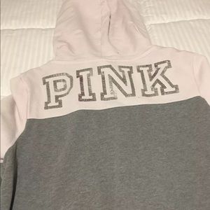PINK hooded sweatshirt